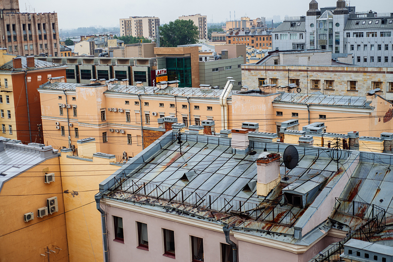 крыши санкт-петербурга